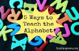 Ways to Teach Alphabet