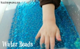 Fine Motor Skills with Water Beads