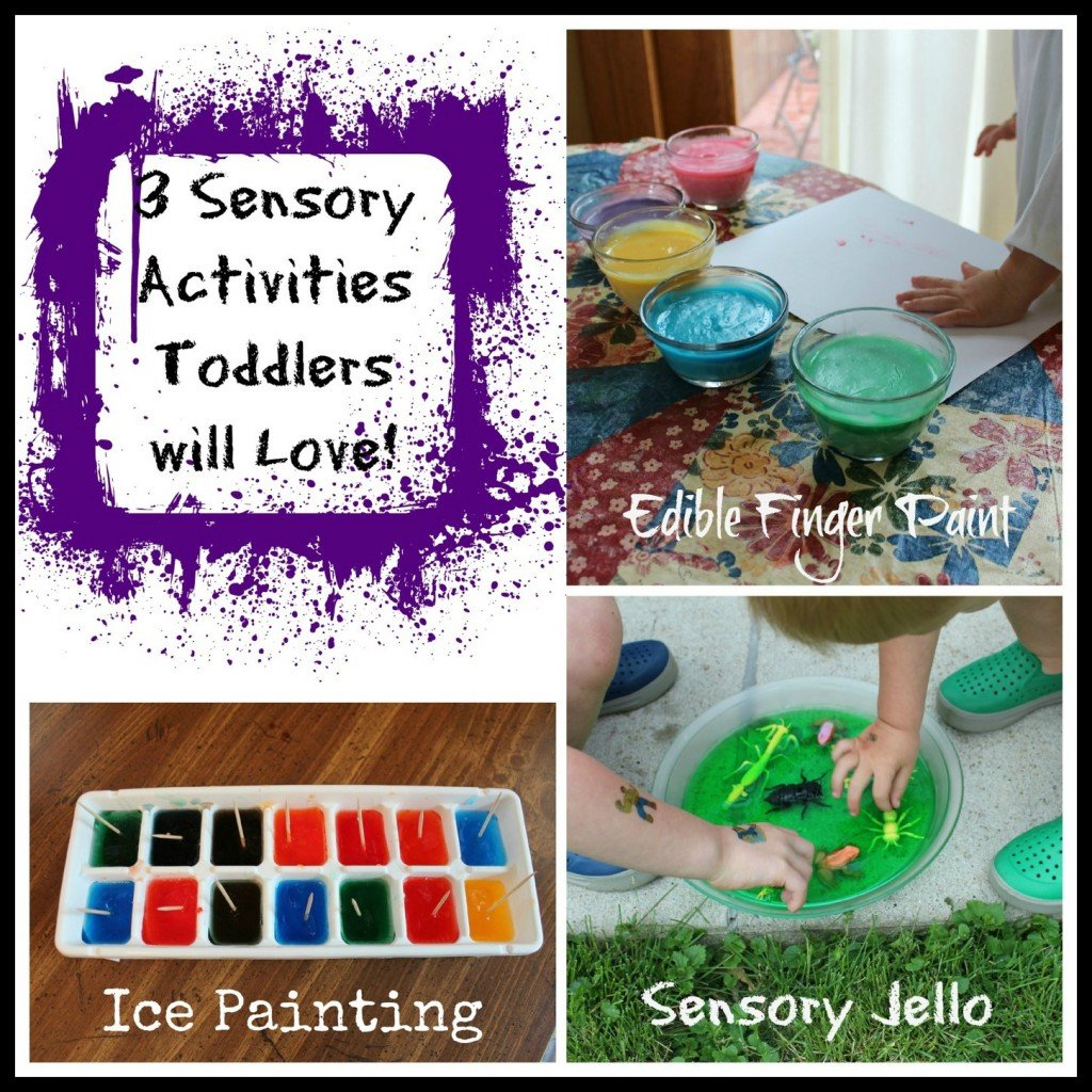 3 Sensory Activities Toddlers will Love!