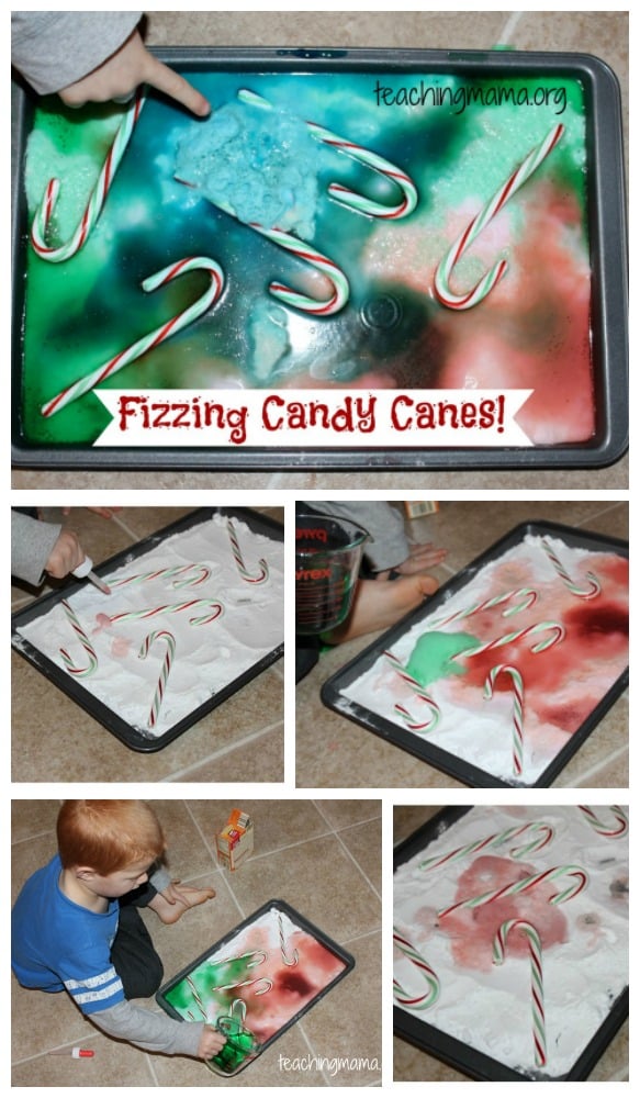 Fizzing Candy Canes 