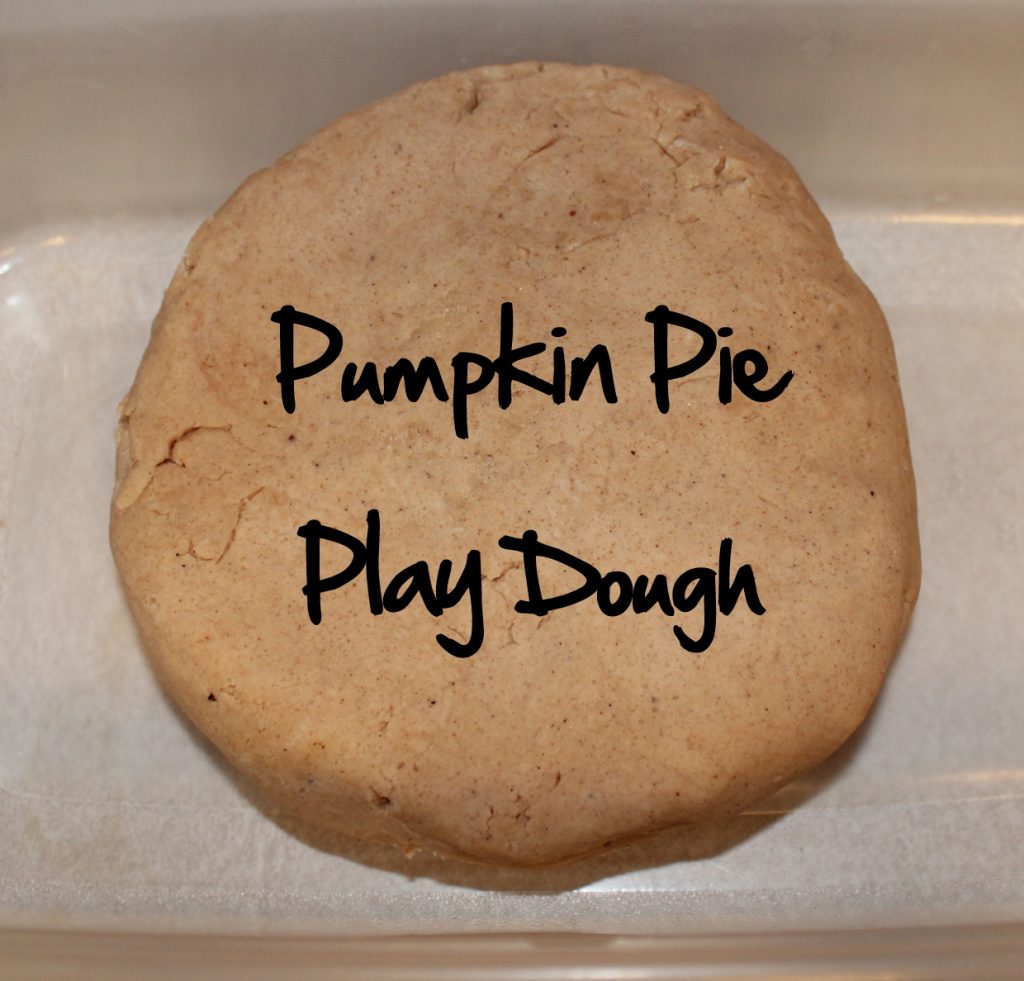 Pumpkin Pie Play Dough