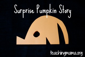 Surprise Pumpkin Story