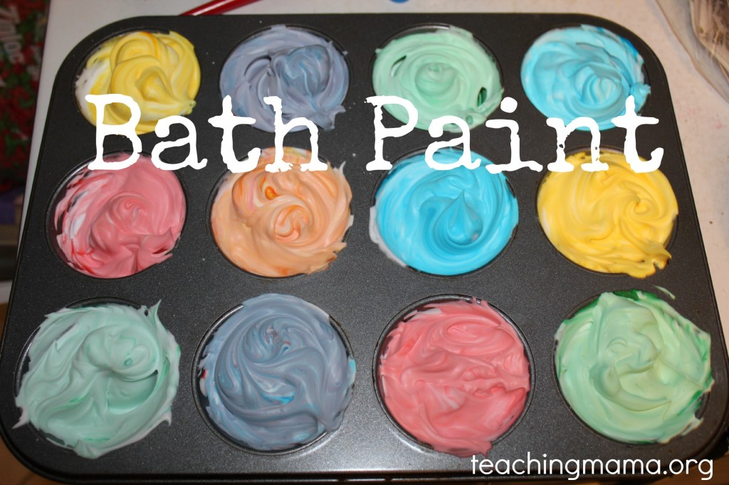 DIY: HOW TO MAKE HOMEMADE BATH PAINTS FOR KIDS! RINSES AWAY INSTANTLY! 