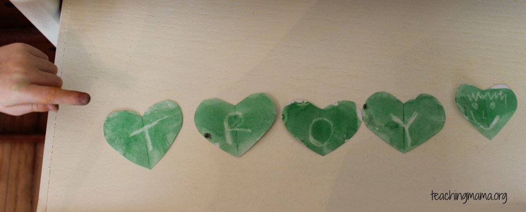 Secret Messages on Hearts