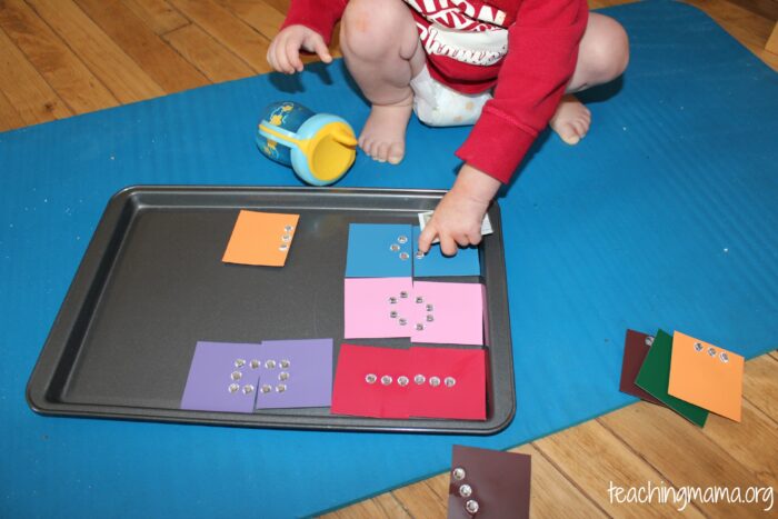 Color Matching Game for Toddlers - Teaching Mama
