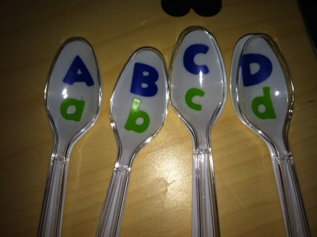 Alphabet Spoons