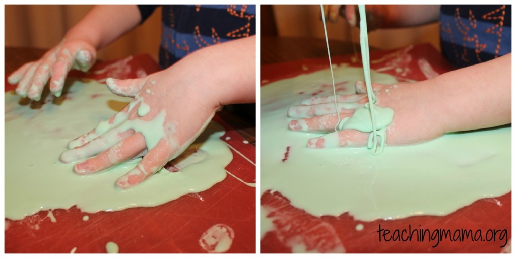 Hands in Oobleck