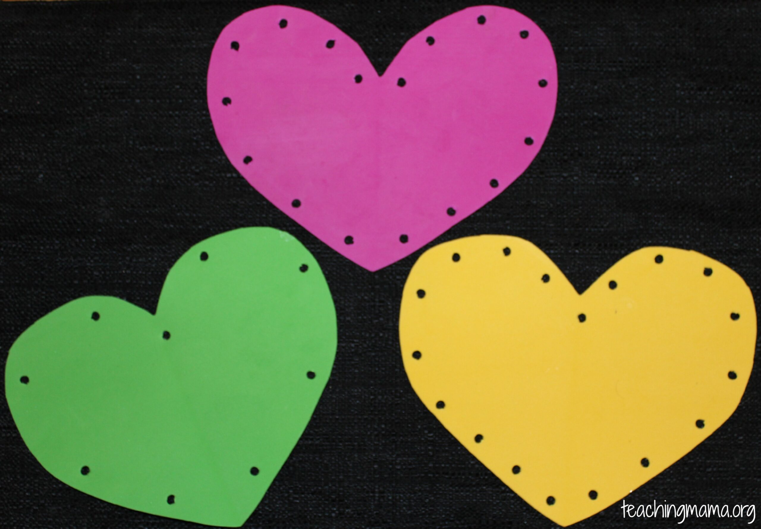 Lacing Hearts2 - Teaching Mama