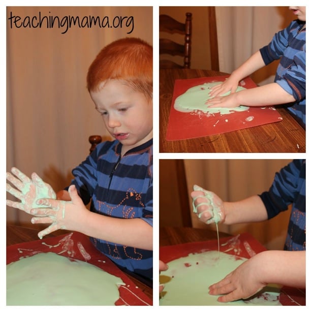 Playing with Oobleck