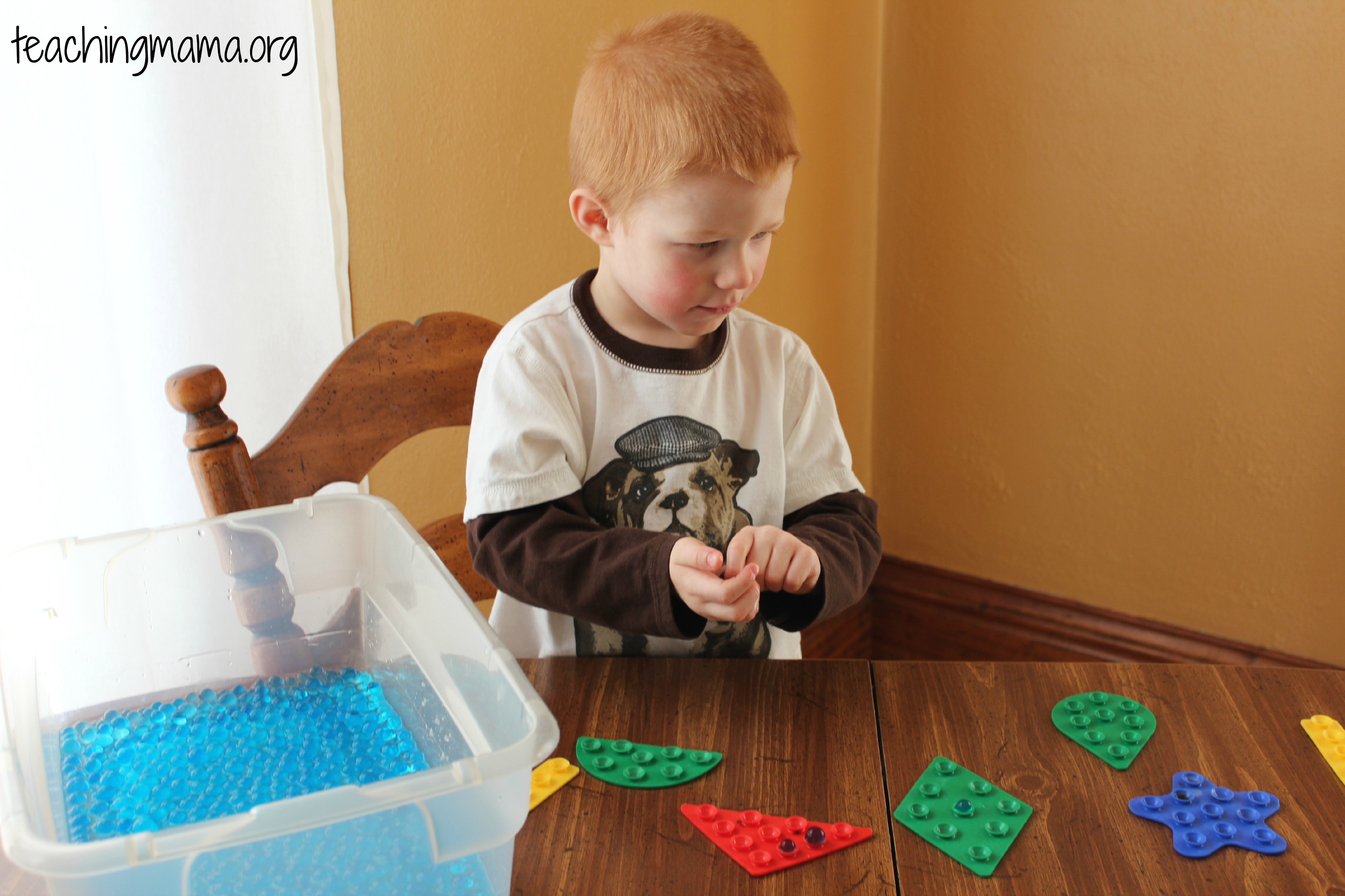 Water Fine Motor Activity for Kids Using Colorful Cups
