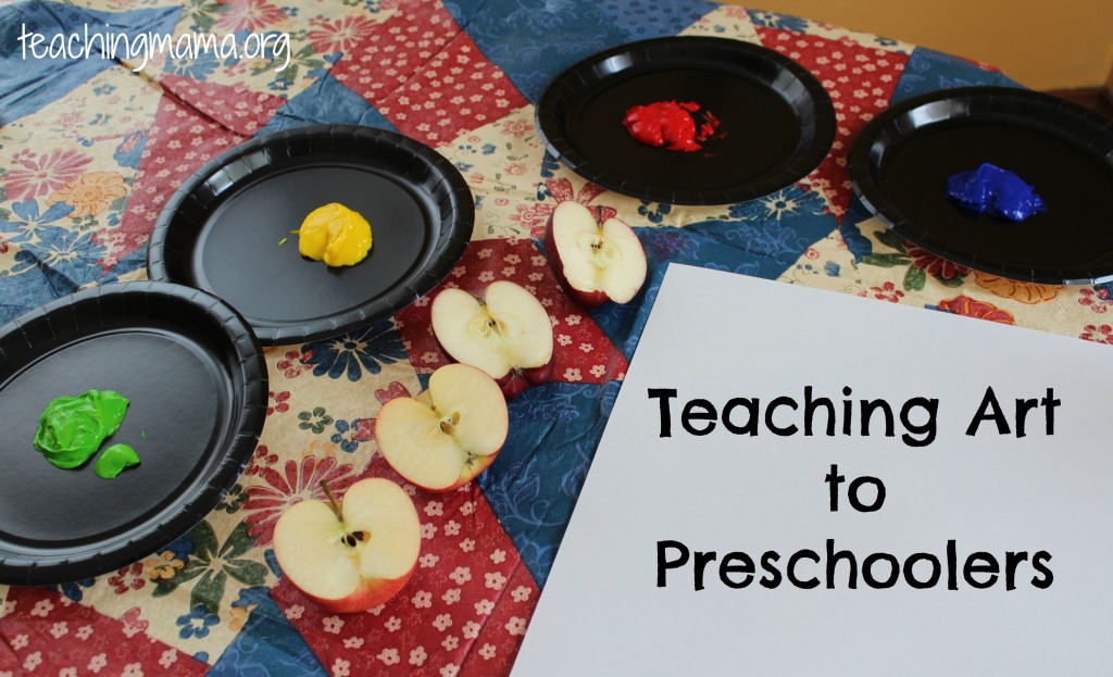 Teaching Art to Preschoolers - Teaching Mama