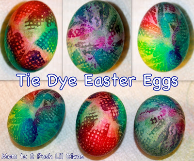 Tie Die Eggs