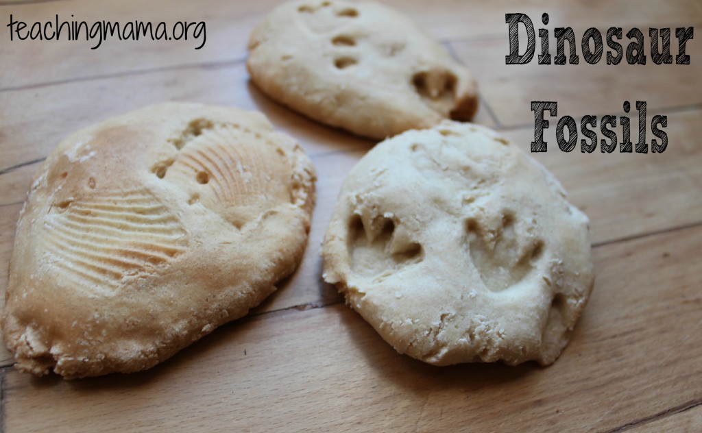 DIY Dinosaur Fossils using Salt Dough