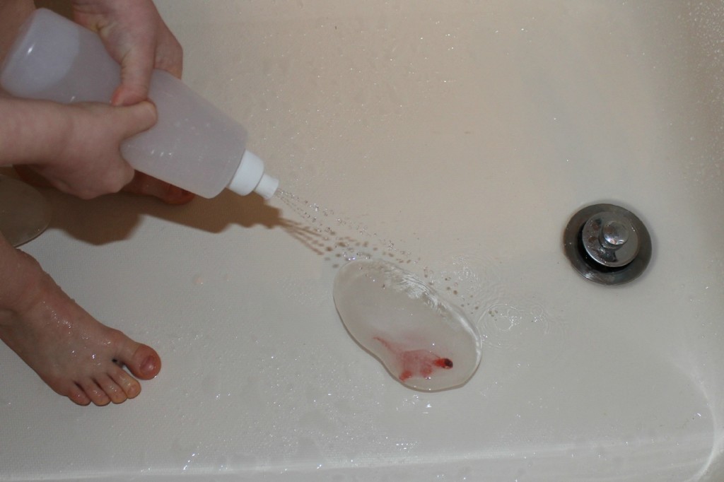 Rinsing Eggs