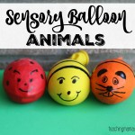Toddler Tuesday: Sensory Balloon Bugs