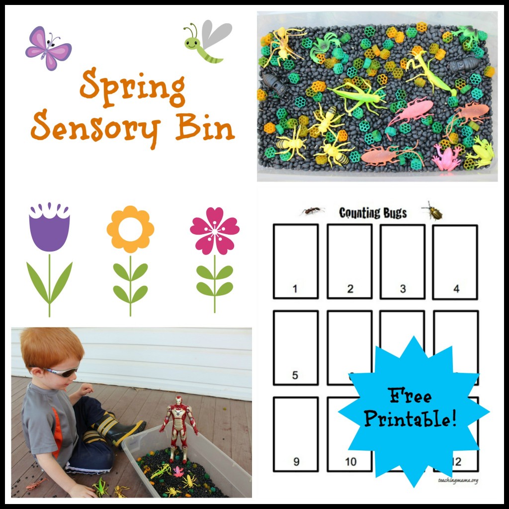 Spring Sensory Bin