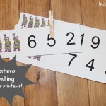 Superhero Counting Free Printable