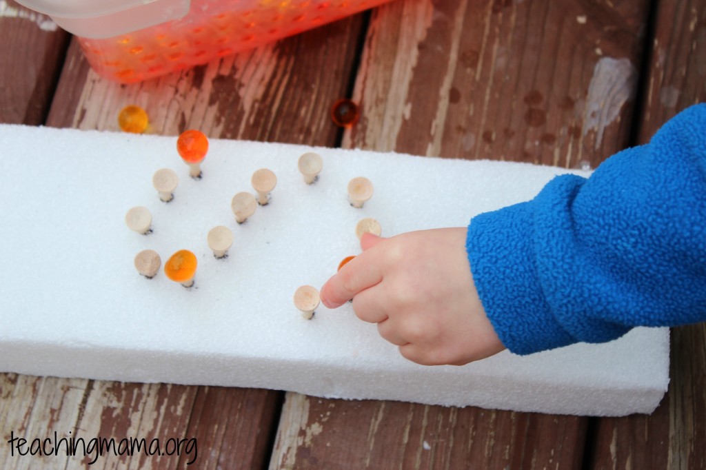 Water Beads with letter S