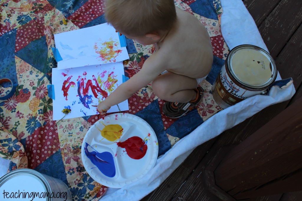 Dandelion Painting