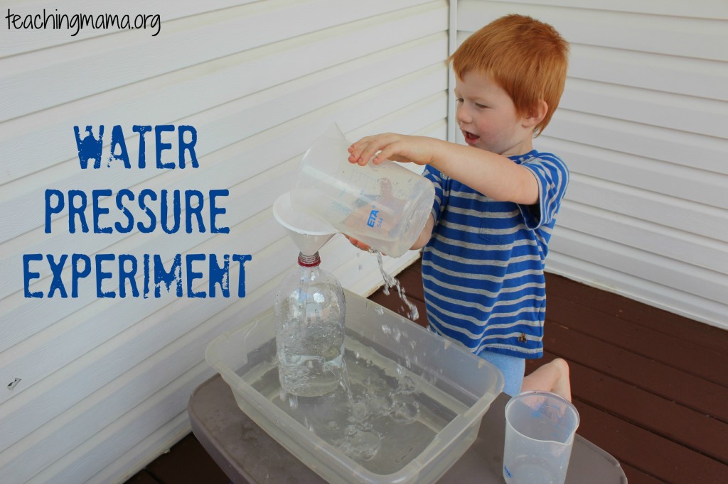 Water Pressure Experiment 