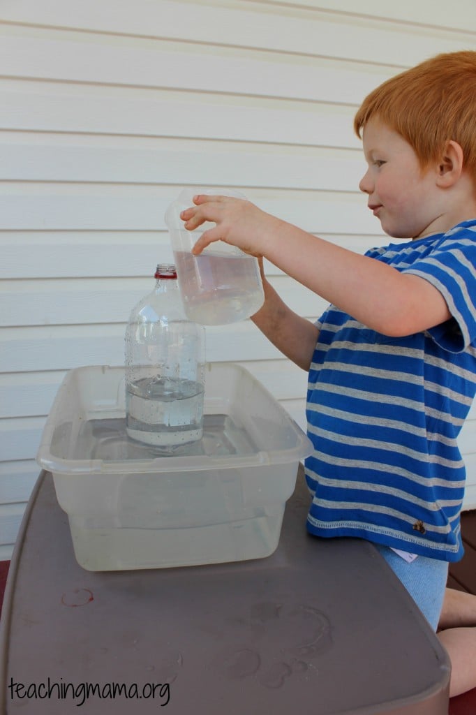 water pressure experiment