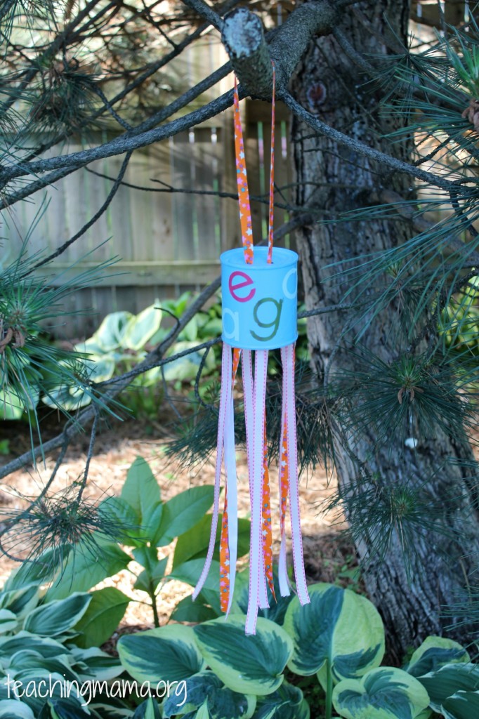 Alphabet Tin Windsock