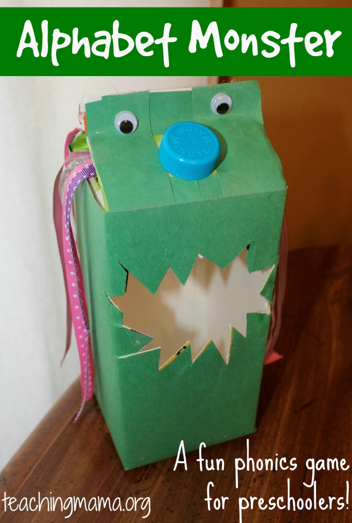 Alphabet Monster -- a fun phonics game for preschoolers!