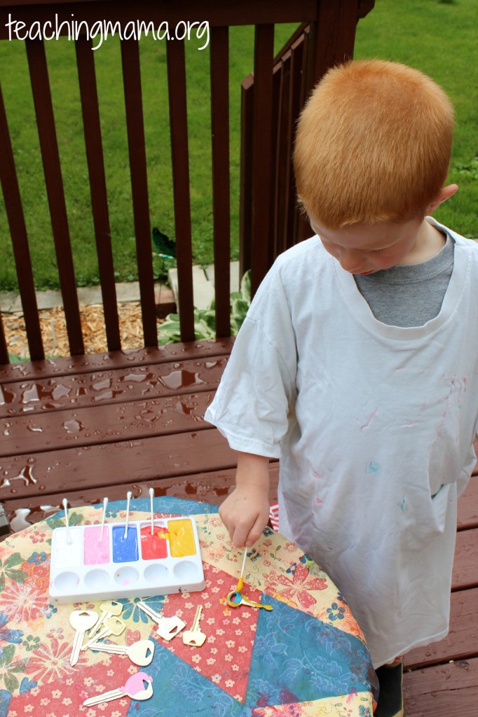 Recycled Crafts for Kids: DIY Key Wind Chime - Inner Child Fun