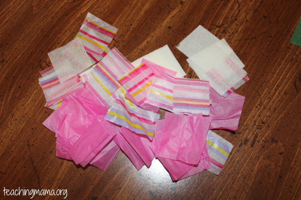 tissue squares