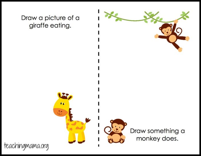 My Trip To The Zoo Free Printable Booklet Teaching Mama