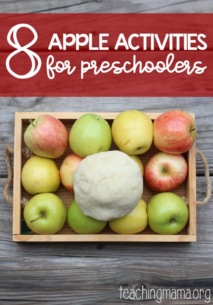 8 Apple Activities for Preschoolers