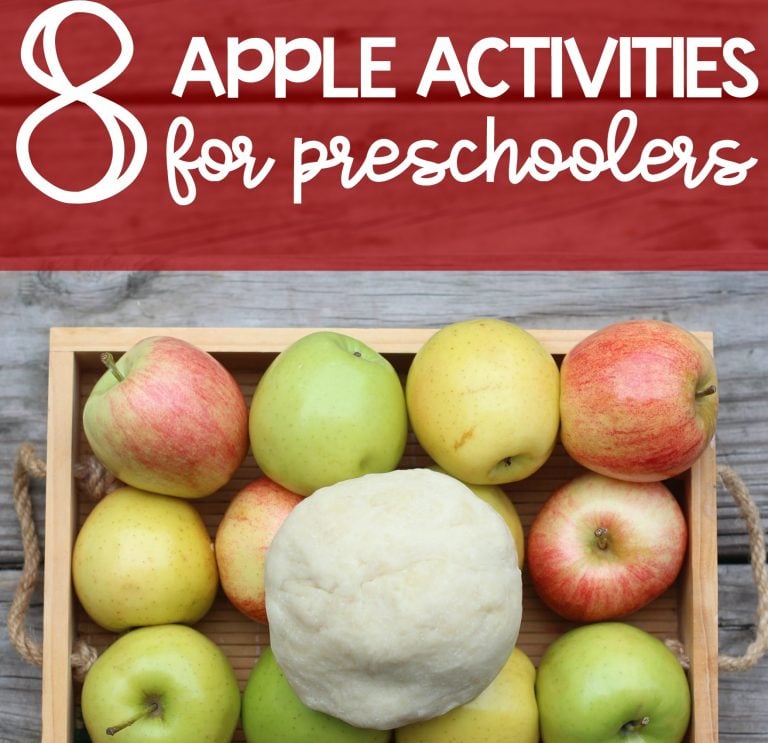 8 Apple Activities for Preschoolers