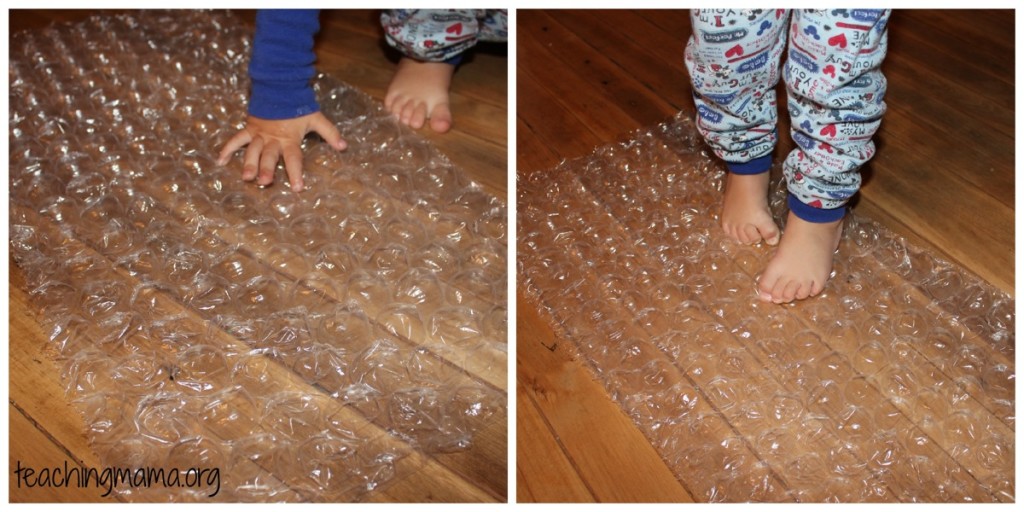 bubble wrap fun!