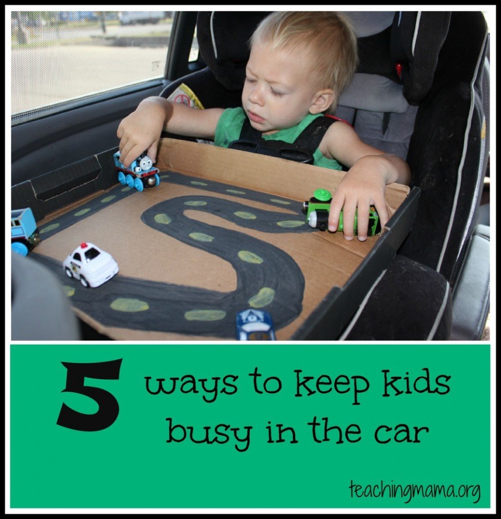 5 Ways to Keep Kids Busy in the Car
