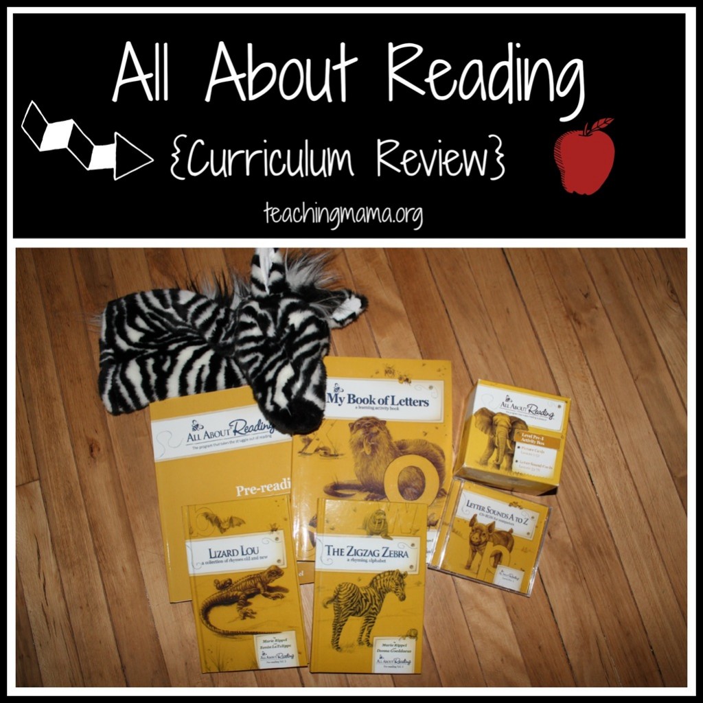 All About Reading {Curriculum Review} @ Teaching Mama