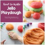 How to Make Jello Playdough