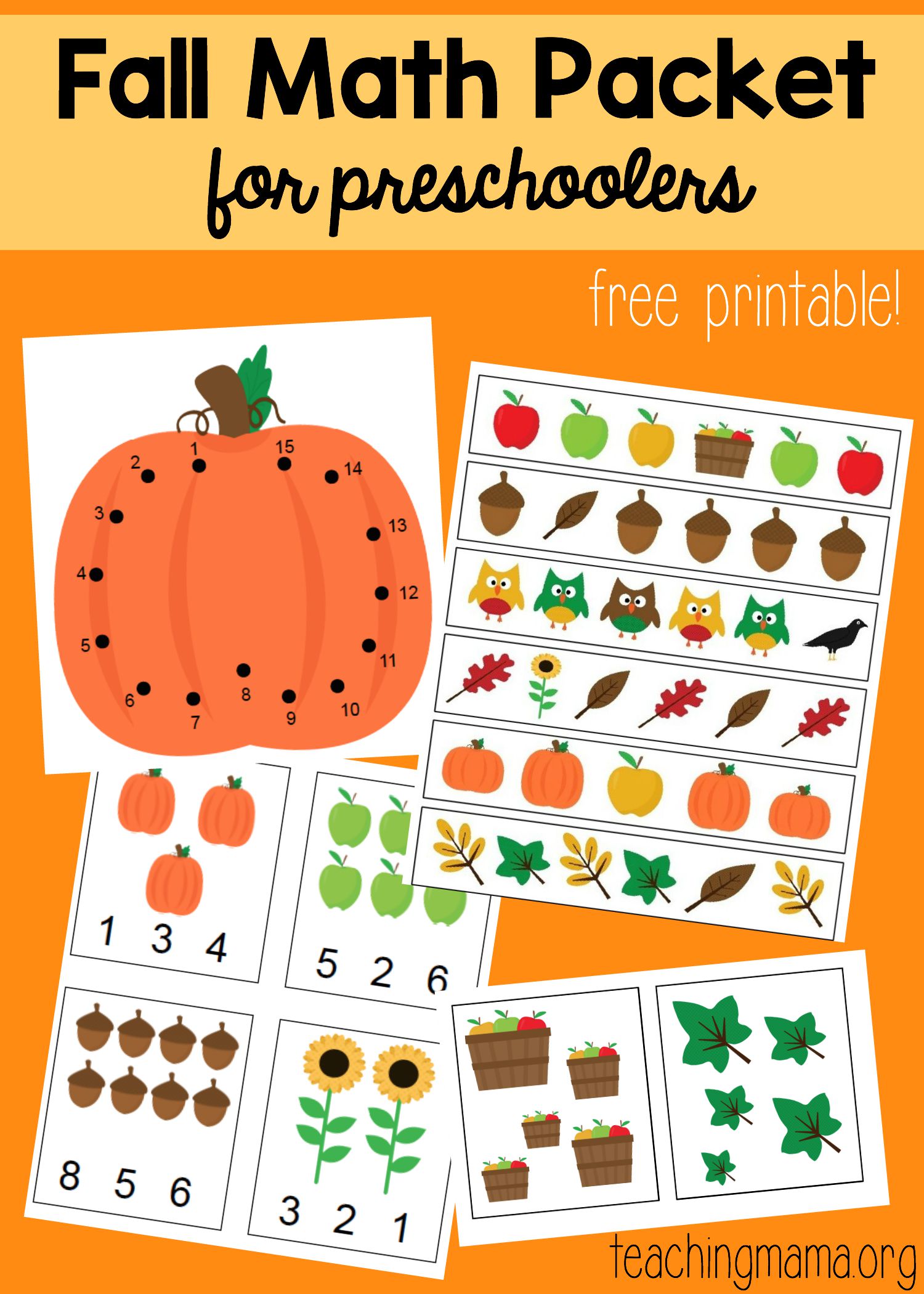 fall-math-packet-for-preschoolers