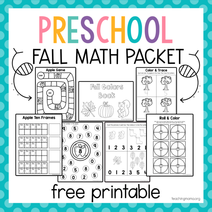 Kindergarten Math Packet Printable Free Pdf Teachingmama Packets ...