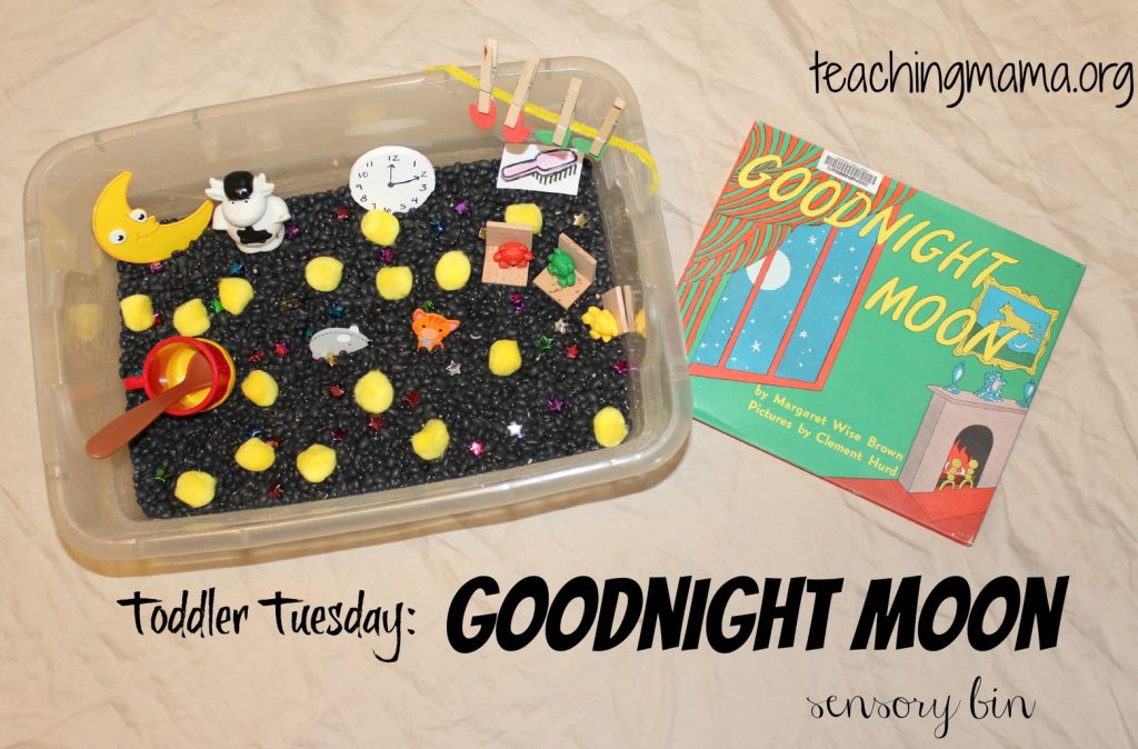 Goodnight Moon Sensory Bin