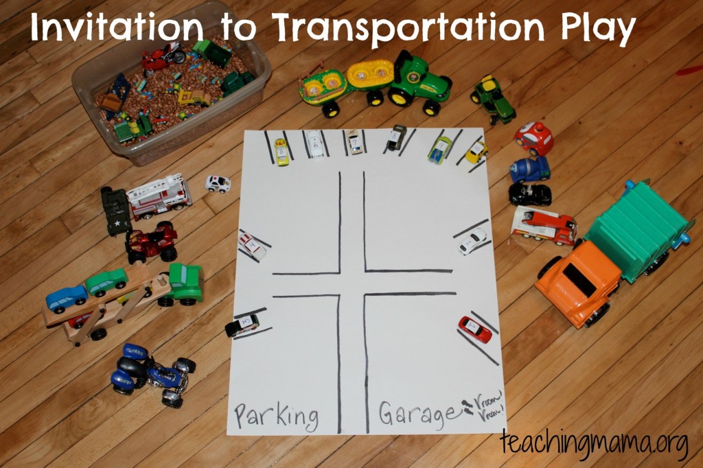 Invitation to Transportation Play