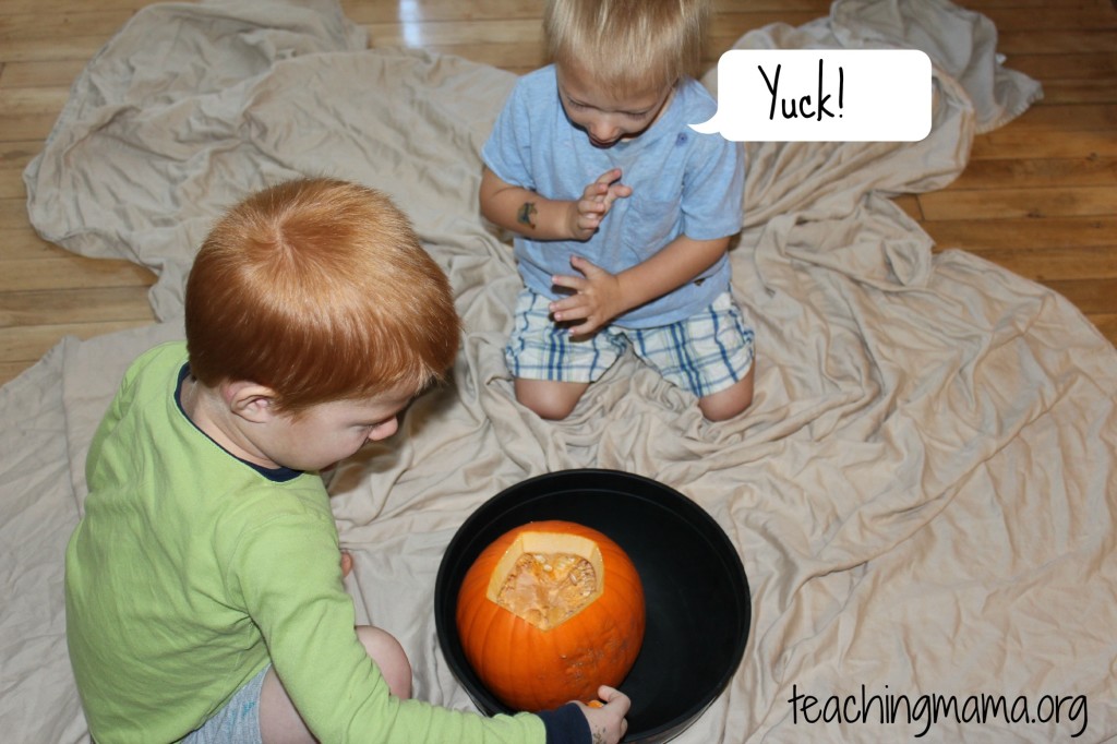 Pumpkin Sensory Activity