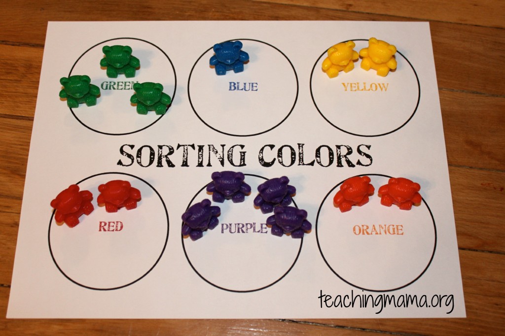 Color Sorting Mat