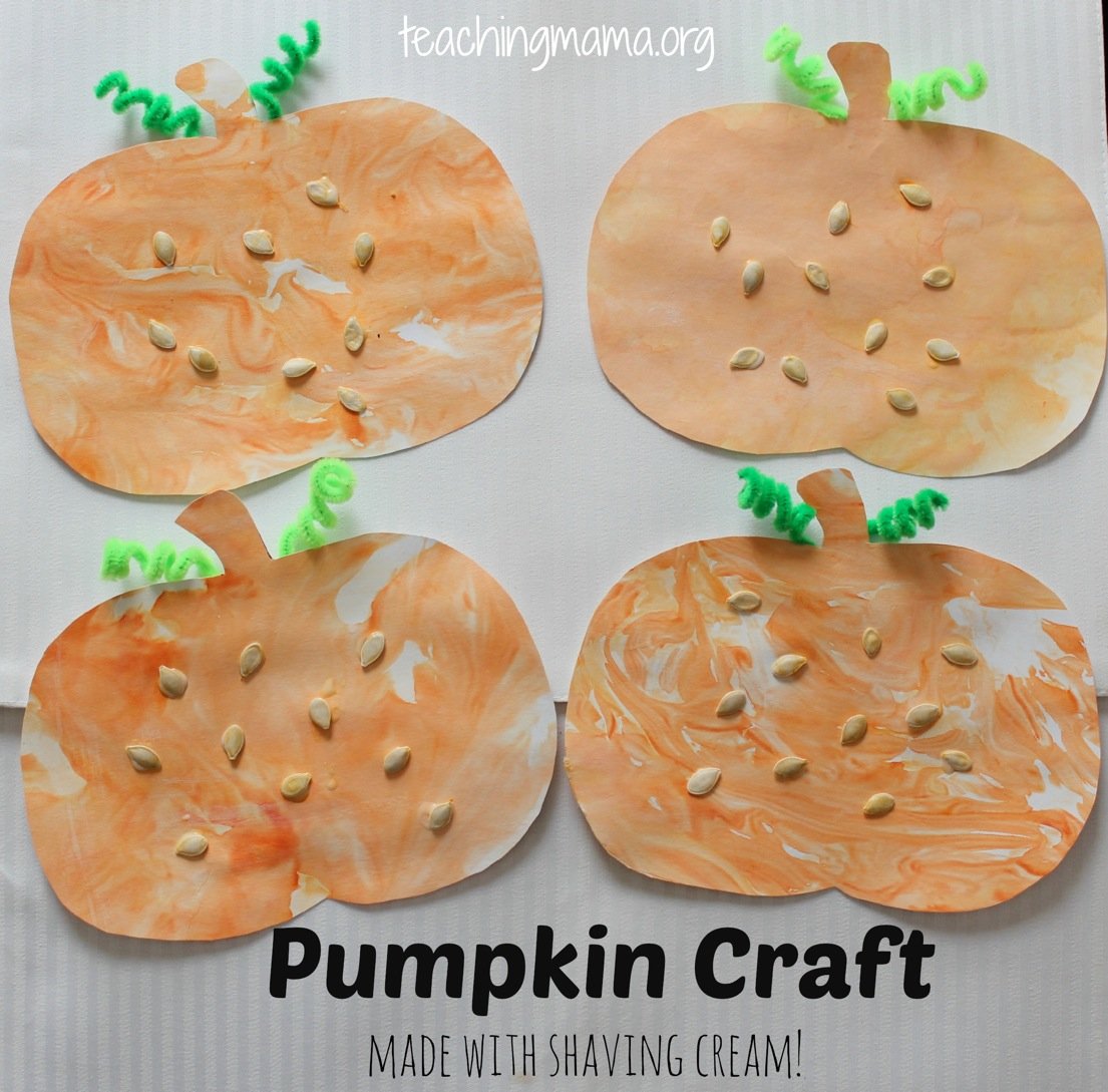 Pumpkin Craft for Toddlers