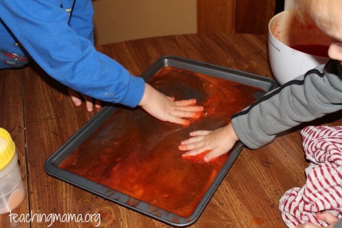 jello volcano experiment