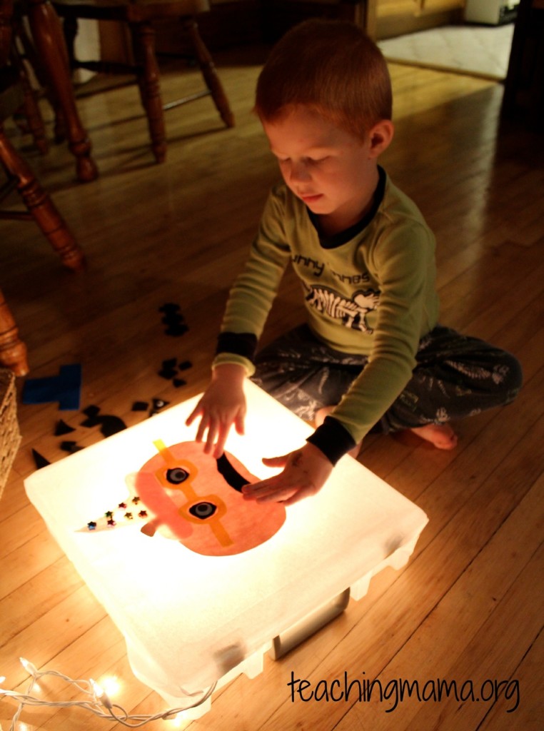 Decorating a Pumpkin