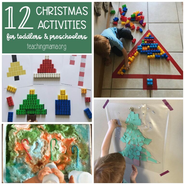 12 Christmas Activities for Toddlers and Preschoolers