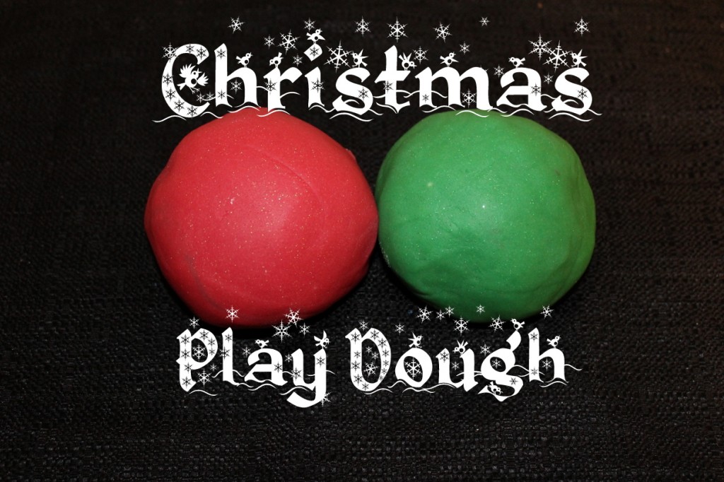 Christmas Sparkly Play Dough