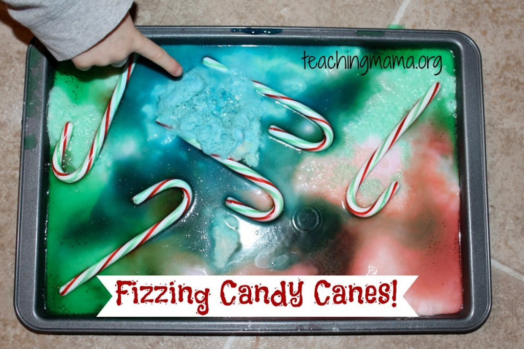 Fizzing Candy Canes Experiment