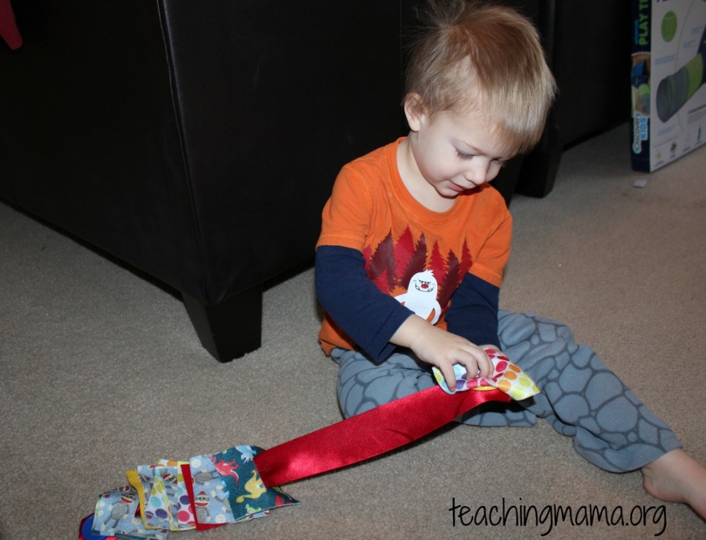 Button Snake for Toddlers