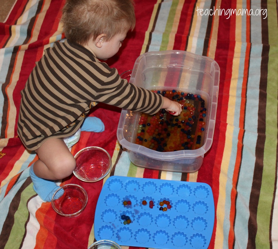 baby safe water beads Recipe - Kid Activities with Alexa